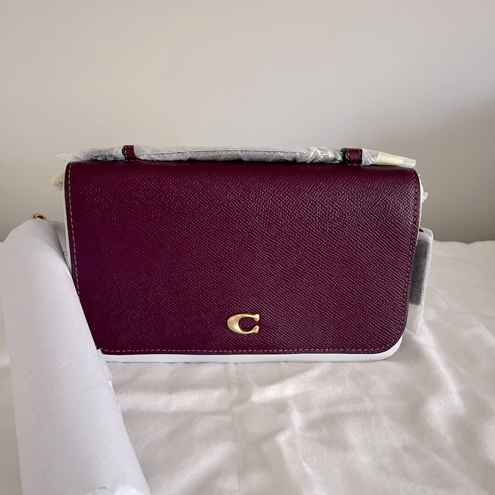 COACH Bea Crossbody, NEW with tags, Berry 🍇